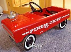 amf fire chief pedal car 503