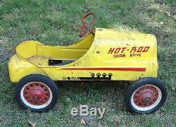 garton hot rod pedal car