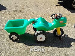 little tikes tractor and trailer