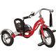 12 Red Retro Tricycle Ride-On Schwinn Roadster Kids Trike Vintage Bike Chrome
