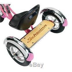 12 Schwinn Roadster Trike Vintage Cruiser Trikes Bikes Pink Kids Low Rider New