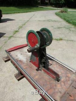 1930's Vintage Antique Hodges Hand Crank Amusement Park Kiddie Train Ride