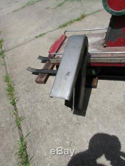 1930's Vintage Antique Hodges Hand Crank Amusement Park Kiddie Train Ride