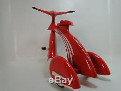 1930s Pedal Car Tricycle Rare Vintage Classic Precision Red Midget Show Model