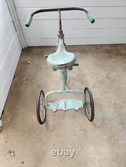 1940's vintage Art Deco antique tricycle