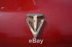 1940s STEGER PEDAL CAR WOODY VINTAGE PRESSED STEEL GARTEN AMERICAN NATIONAL TOY