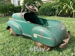 1941 Murray Steelcraft Chrysler Pedal Car Original Antique Vintage Prewar