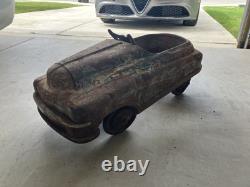 1950 Murray Vintage Pedal Car Unrestored Original Champion Dipside