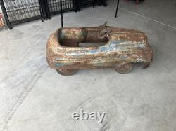 1950 Murray Vintage Pedal Car Unrestored Original Champion Dipside