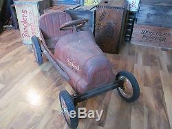 1950's BMC Special 8 Racer Pedal Car- vintage pedal car- true barn find ORIGINAL