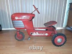 1950's Murray Trac Pedal Car /tractor Vintage Chain Drive Turbo Original Works