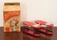 1950's VINTAGE SATELLITE SPACE METAL SPRING JUMPING SHOES & ORIGINAL BOX