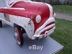 1950's Vintage Murray Sad Face Pedal Car