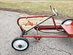 1950s AMF Scat Car Junior Pedal Car Racer Chain Drive Vintage 50s