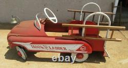 1950s Vintage AMF Fire truck Hook & Ladder 1950s Peddle Car