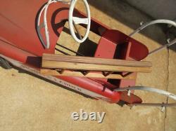 1950s Vintage AMF Fire truck Hook & Ladder 1950s Peddle Car