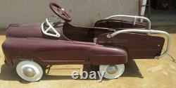 1950s Vintage Murray SAD FACE Wrecker Tow Truck Peddle Car