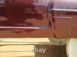 1950s Vintage Murray SAD FACE Wrecker Tow Truck Peddle Car