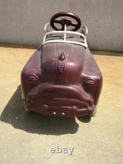 1950s Vintage Murray SAD FACE Wrecker Tow Truck Peddle Car