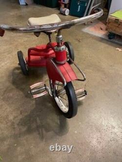 1950s Vintage Murray Tricycle with Double Step/Freedom on the Driveway