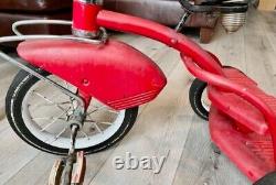 1950s Vintage Murray Tricycle with Double Step/Freedom on the Driveway