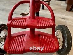 1950s Vintage Murray Tricycle with Double Step/Freedom on the Driveway