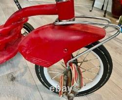 1950s Vintage Murray Tricycle with Double Step/Freedom on the Driveway