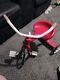 1950s trike red with white Wheels old vintage bike kept in really good condition