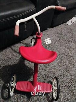 1950s trike red with white Wheels old vintage bike kept in really good condition