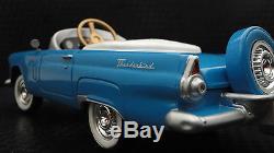 1956 Ford Thunderbird Pedal Car A Vintage Metal Show Hot T Rod Midget Model 1957