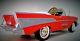 1957 Chevy Pedal Car Vintage Fire Chief Bel Air Hot Rod Sport Midget Metal Model