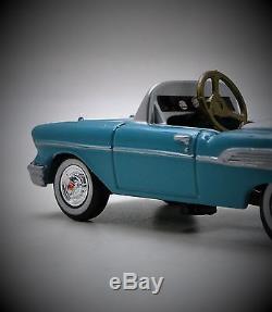 1957 Chevy Pedal Car Vintage Sport Metal Show Hot Rod Midget Model
