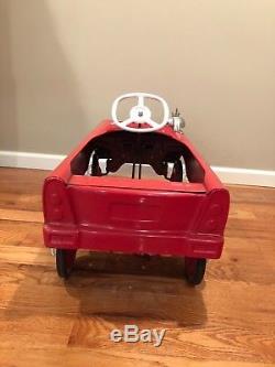 1960 Cool Old FIRE CHIEF Pedal Car Vintage Toy Orig Paint Great Cond Antique