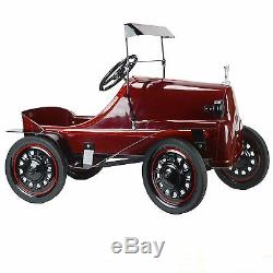 1960 Garton Tin Lizzie (lizzy) Pressed Red Vintage Pedal Car Original Restored
