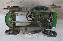 1960's Garton Tin Lizzy Pedal Car Pressed Steel Vintage Barn Find