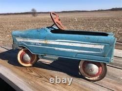 1960's Murray Tee Bird Pedal Car, Vintage Childs Retro Ride On Pedal Metal Toy