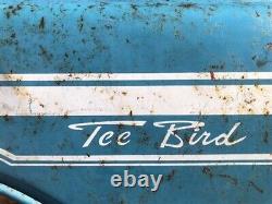 1960's Murray Tee Bird Pedal Car, Vintage Childs Retro Ride On Pedal Metal Toy