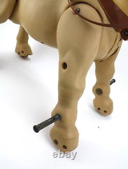 1960's Vintage Marx Marvel the Mustang Ride On Toy Galloping Horse Saddle