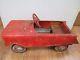 1960's Vintage Murray Fire Chief Truck Pressed Steel Pedal Car