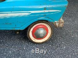 1960's Vintage Murray Holiday Pedal Car Original Blue