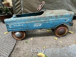1960s Murray Tee Bird petal car, vintage kids petal car
