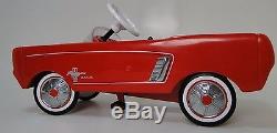 1964 Mustang Ford Pedal Car A Custom Vintage Show Hot T Rod Metal Midget Model
