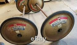 1965 Soap Box Derby Official Wheels And Axles Soapbox Tires Vintage