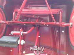1968 Murray Fire Truck Pedal Car, Flat Face, Ladder Racks, Vintage, Survivor