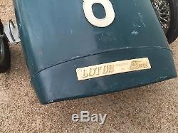 1969 Ford lotus pines Pedal Car Vtg