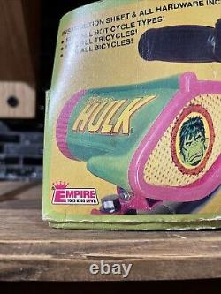 1970S VINTAGE THE INCREDIBLE HULK SIREN BY EMPIRE MARVEL With BOX NEVER USED