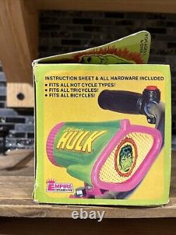 1970S VINTAGE THE INCREDIBLE HULK SIREN BY EMPIRE MARVEL With BOX NEVER USED