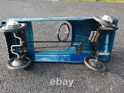 1970 Vintage AMF Jet Sweep Pedal Car Nice