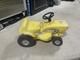 1970's Vintage Plastic Marx Tractor Mower Ride On Toy