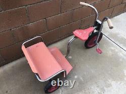 1970s ANGELES vintage steel tricycle with back seat Granada Hills, CA